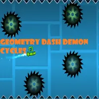 Play Geometry Dash Demon Cycles Game