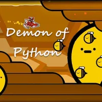 Play Geometry Dash Demon of Python Game