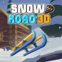 Play Snow Road 3D Game